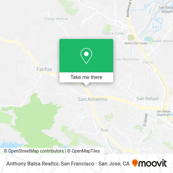 Anthony Balsa Realtor map