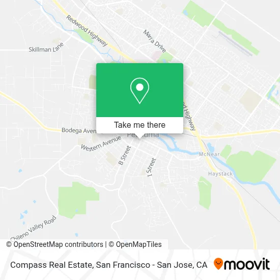 Compass Real Estate map