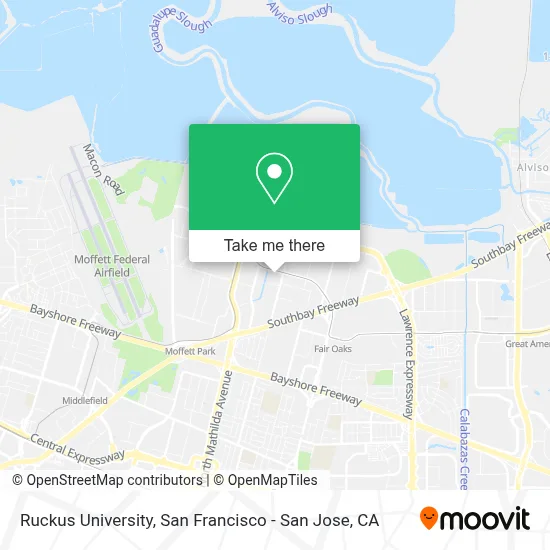 Ruckus University map