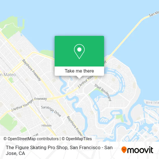 The Figure Skating Pro Shop map