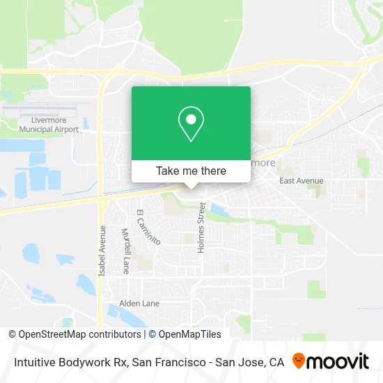 Intuitive Bodywork Rx map