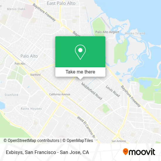 Exbisys map
