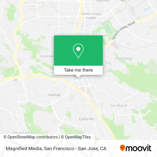 Magnified Media map