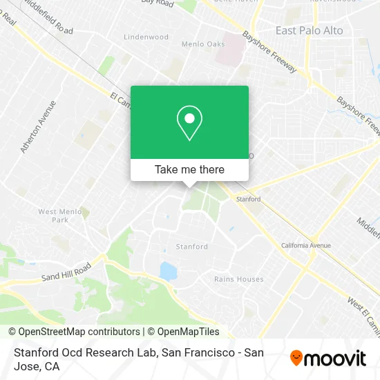 Stanford Ocd Research Lab map