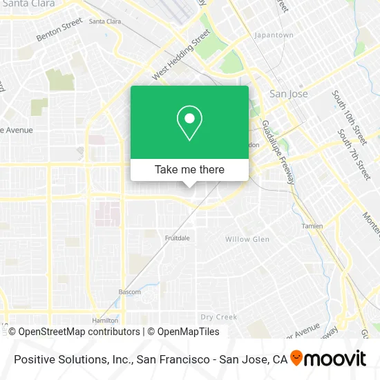 Positive Solutions, Inc. map