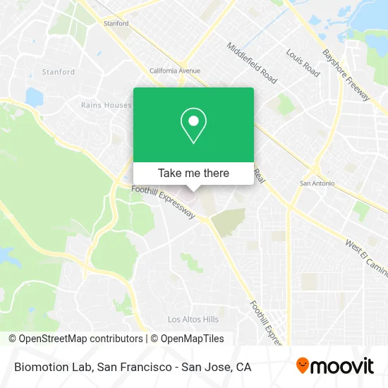 Biomotion Lab map