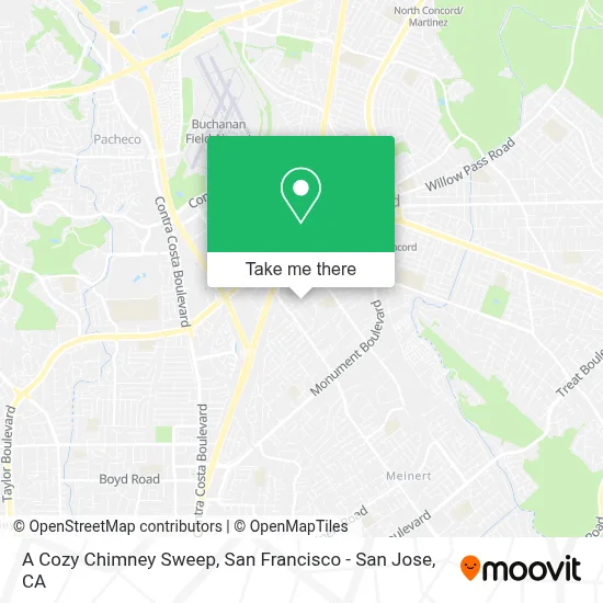 A Cozy Chimney Sweep map