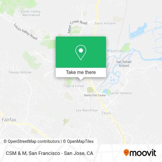 CSM & M map