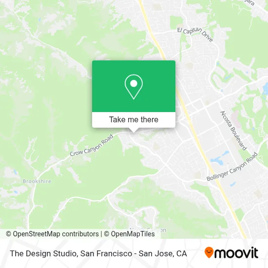 The Design Studio map