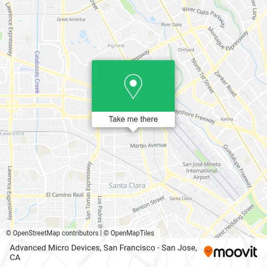 Advanced Micro Devices map