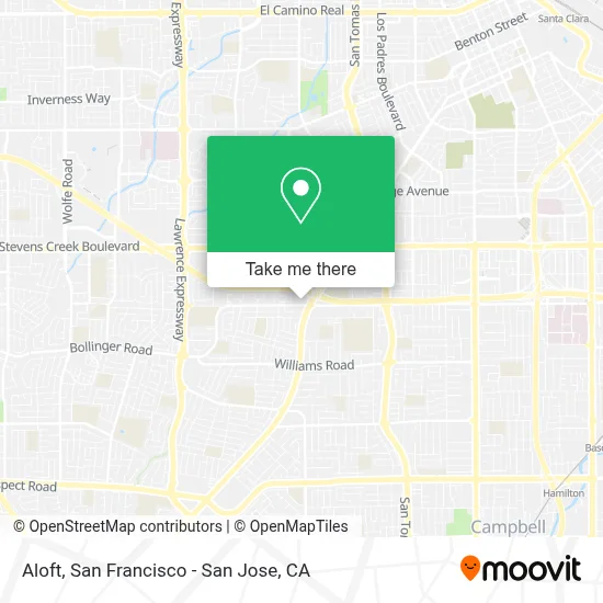Aloft map