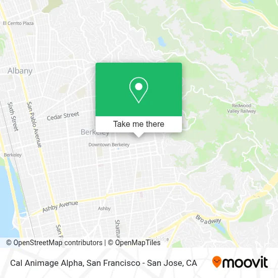 Cal Animage Alpha map