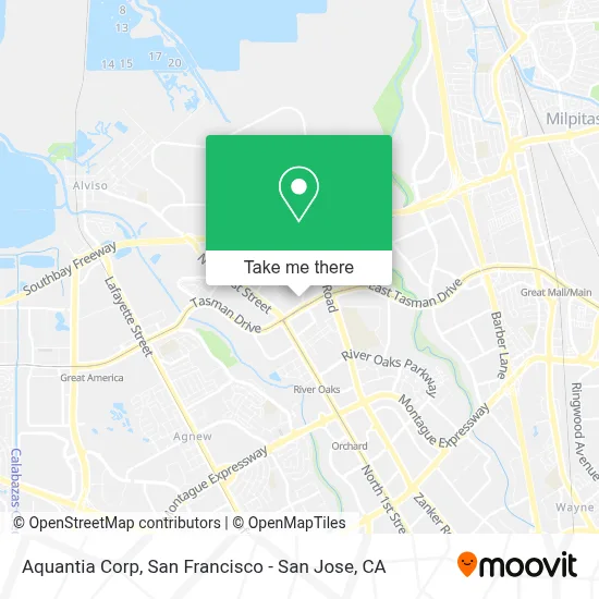 Aquantia Corp map