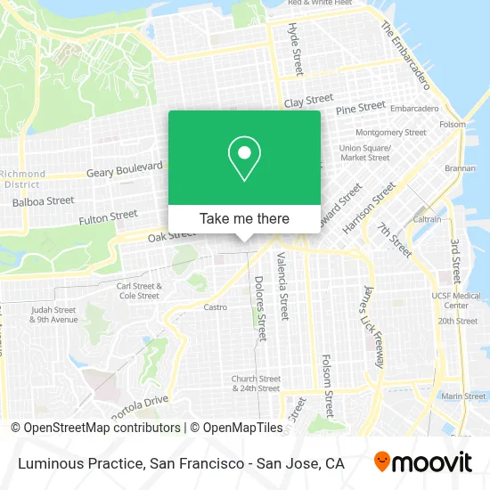 Luminous Practice map