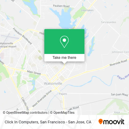 Click In Computers map