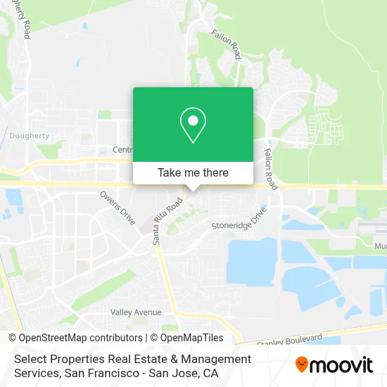 Select Properties Real Estate & Management Services map