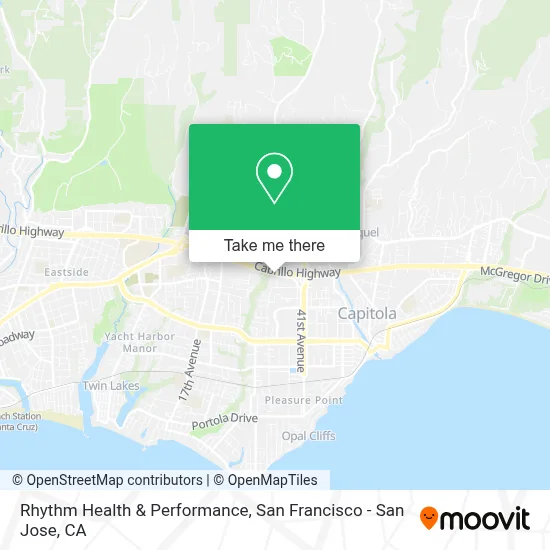 Rhythm Health & Performance map