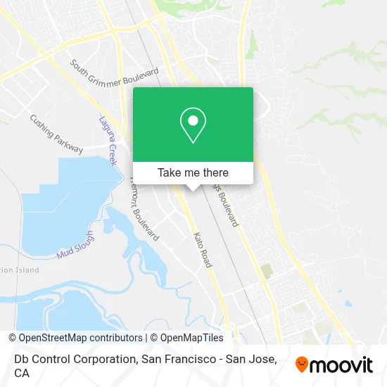Db Control Corporation map
