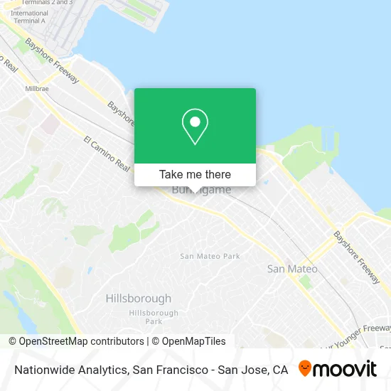 Nationwide Analytics map