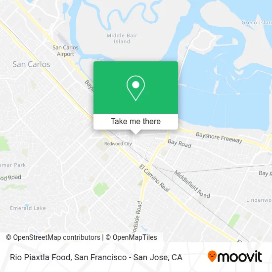 Rio Piaxtla Food map