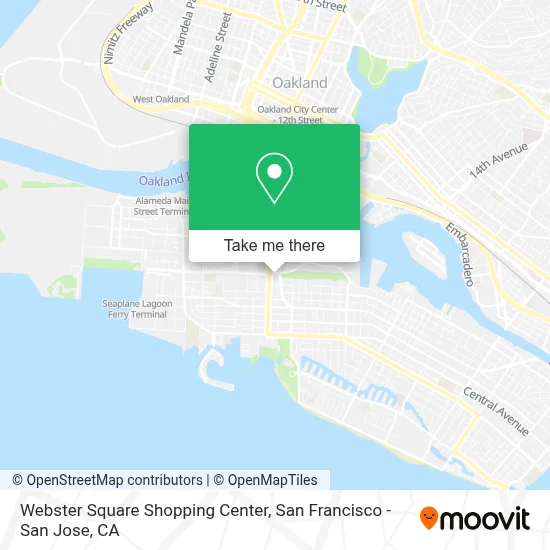 Webster Square Shopping Center map