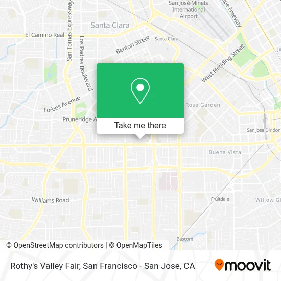 Rothy's Valley Fair map
