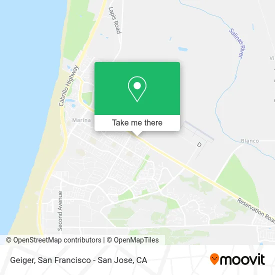 Geiger map