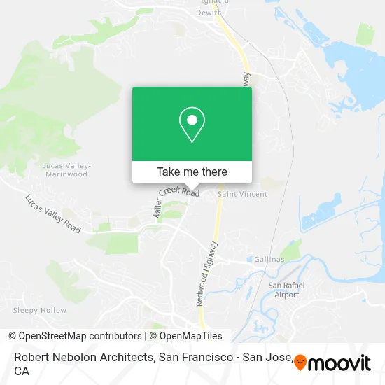 Robert Nebolon Architects map