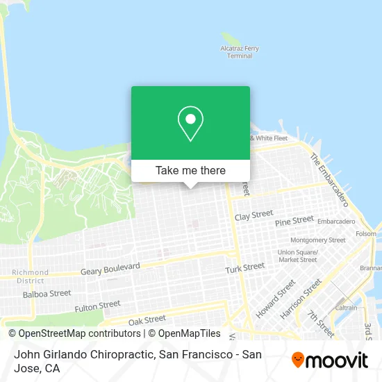 John Girlando Chiropractic map