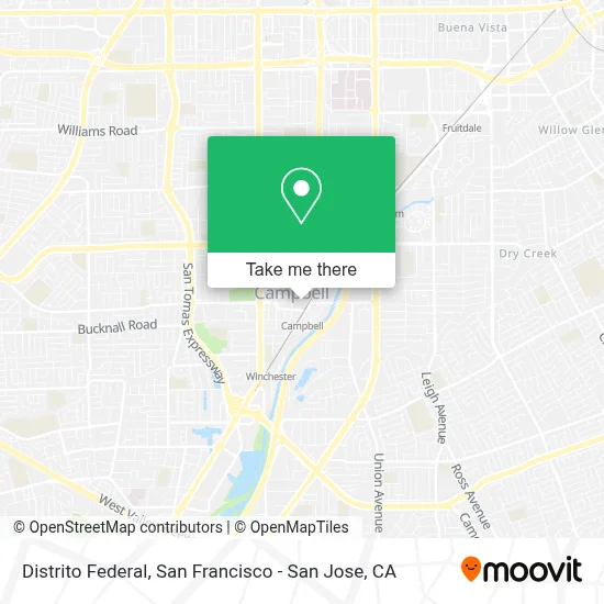 Distrito Federal map