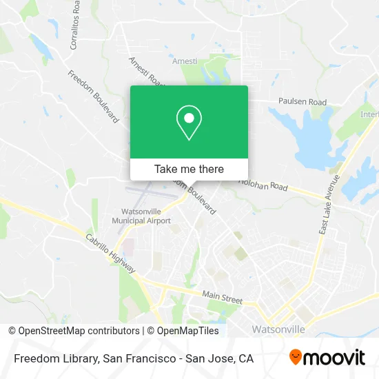 Freedom Library map