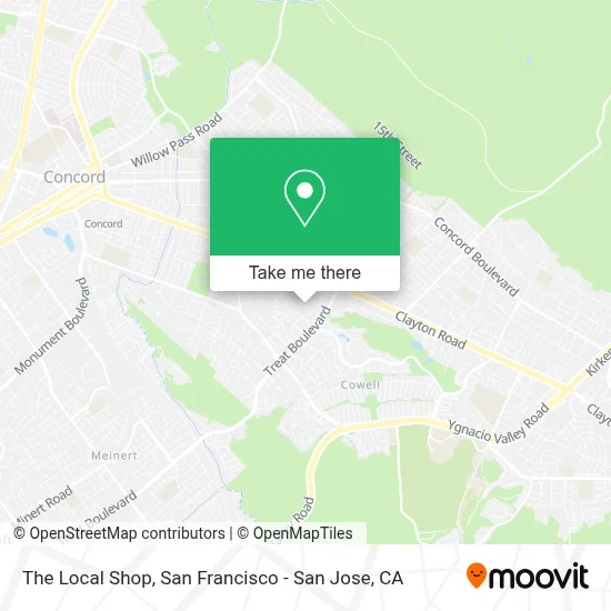 The Local Shop map