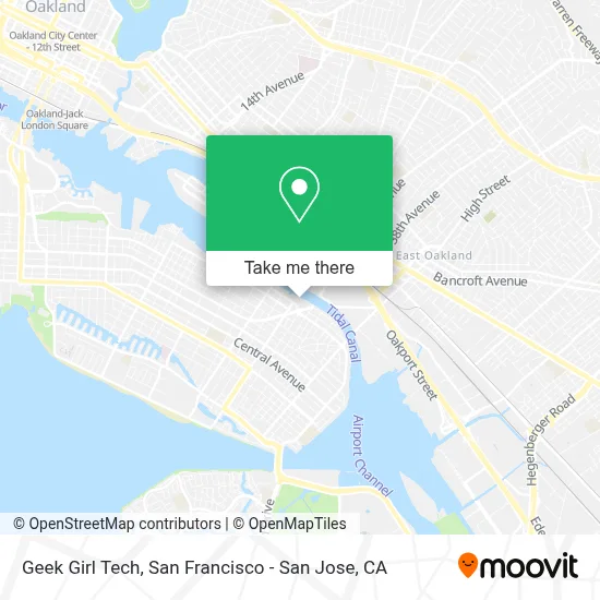 Geek Girl Tech map