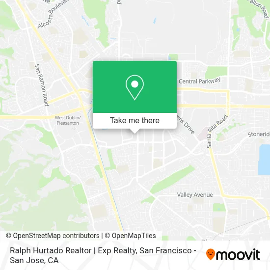 Ralph Hurtado Realtor | Exp Realty map