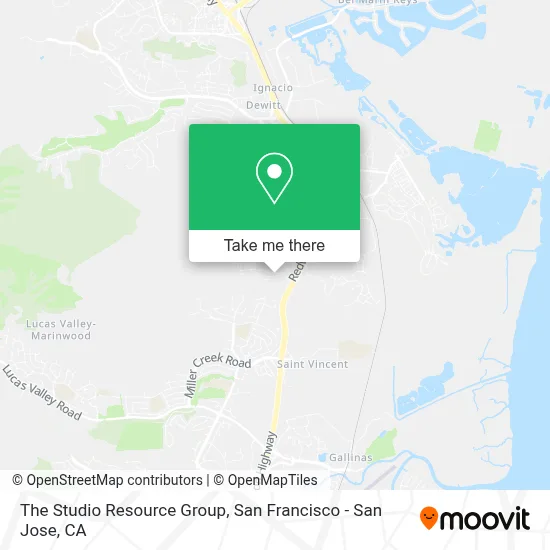 The Studio Resource Group map