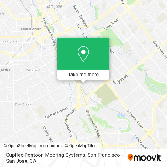 Supflex Pontoon Mooring Systems map
