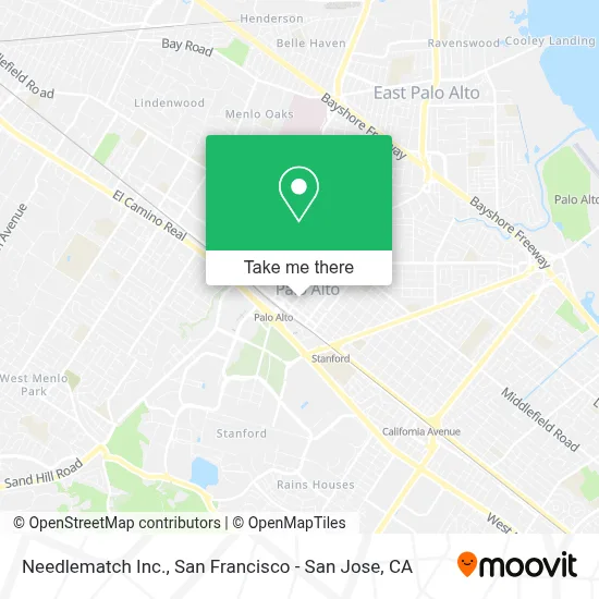 Needlematch Inc. map
