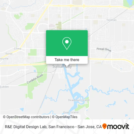 R&E Digital Design Lab map