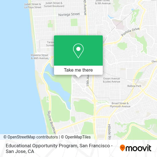 Educational Opportunity Program map
