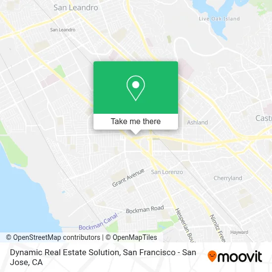 Dynamic Real Estate Solution map