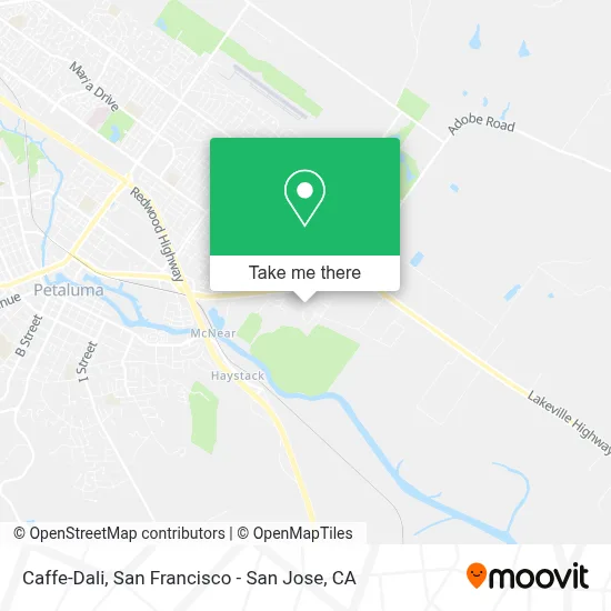 Caffe-Dali map