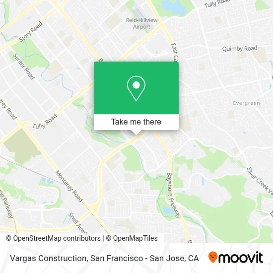 Vargas Construction map