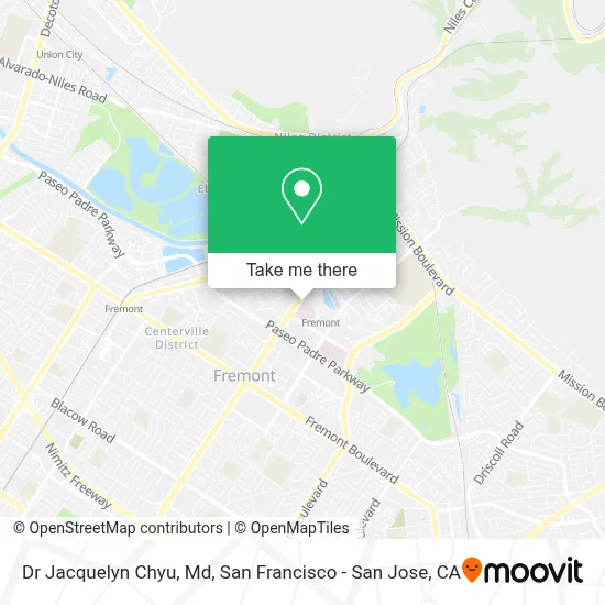 Dr Jacquelyn Chyu, Md map