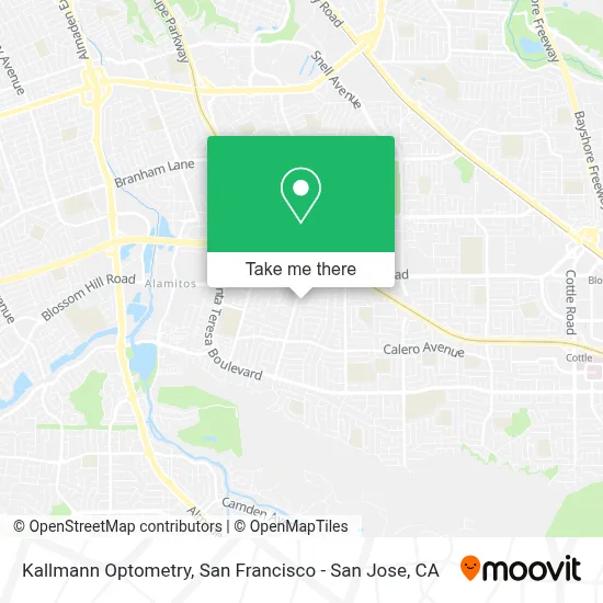 Kallmann Optometry map