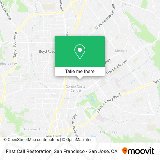 First Call Restoration map