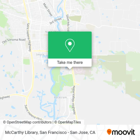 McCarthy Library map