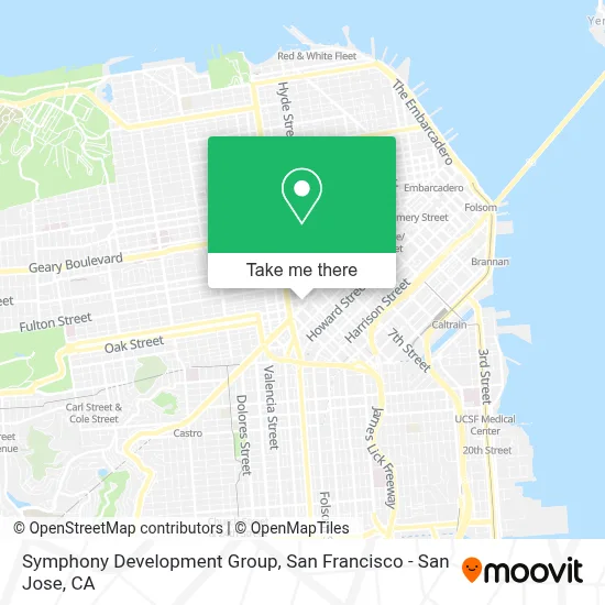Symphony Development Group map