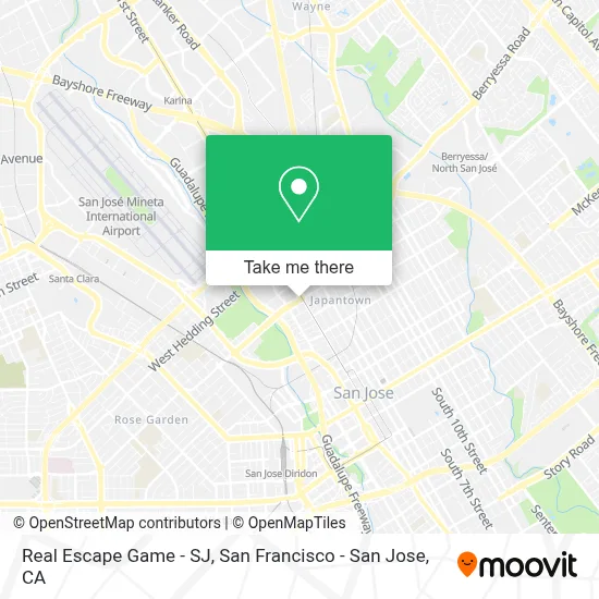 Real Escape Game - SJ map