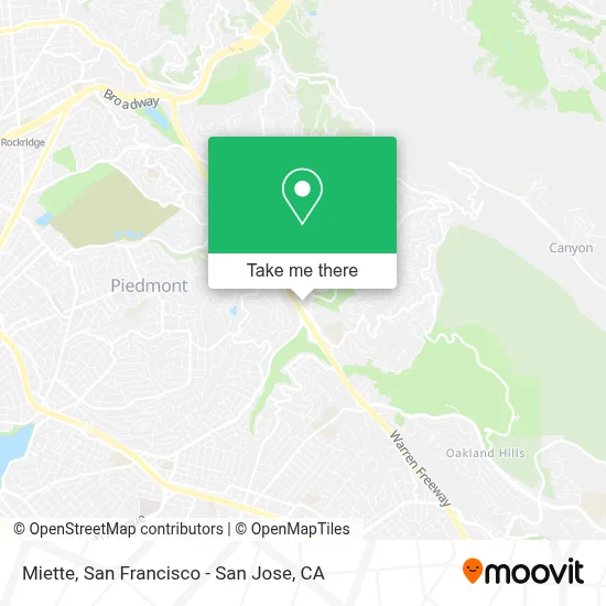 Miette map