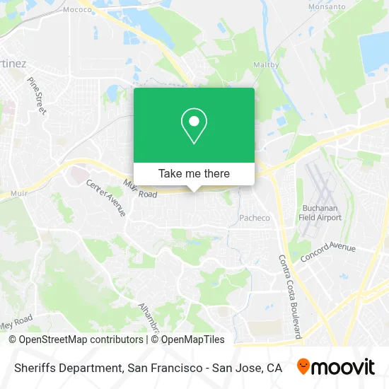 Sheriffs Department map